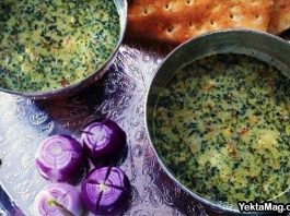 طرز تهیه آبگوشت کلم قمری همدانی با کشک