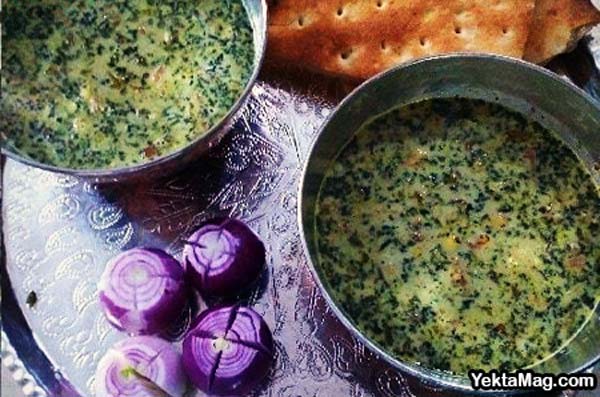 طرز تهیه آبگوشت کلم قمری همدانی با کشک